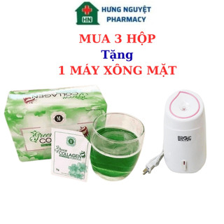 Diệp Lục Collagen Mờ Nám Tàn Nhang Hết Mụn Đẹp Da Hộp 30 Gói