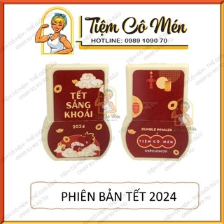 [Có sẵn] Ống hít thông mũi 2 đầu Thai Herb Double Inhaler - Kiểu Dáng Xinh Xắn