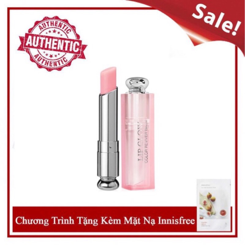 [Có Bill/Chính Hãng] Son dưỡng Dior Lip Glow Full box