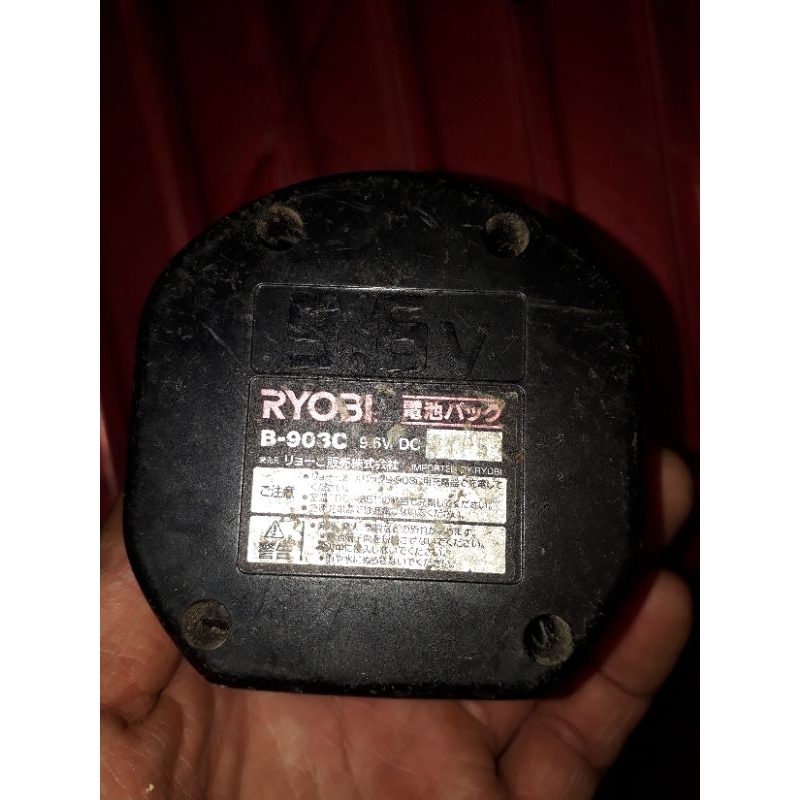 vỏ pin chọt ryobi 9.6V- 12V xac rin