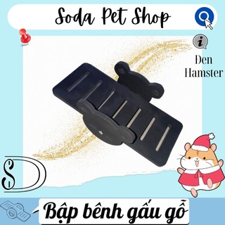 Bập Bênh Gấu Gỗ Cho Hamster