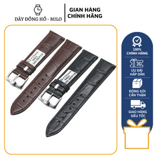 Da bò vân cá sấu dây đồng hồ nhiều size 6,8,10,12,13,14,15,16,17,18,19,20,21,22,24,26,28,30mm