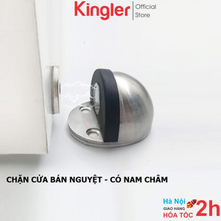 Chặn Cửa Bán Nguyệt Có Nam Châm, Nhiều Màu Sắc Lựa Chọn, Chặn Cửa Sử Dụng Miếng 3M Dán Sàn, Hoặc Bắt Vít. Kingler 1200