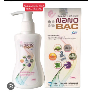 ✅[Chính Hãng] dung dịch vệ sinh nano bạc, date mới nhất