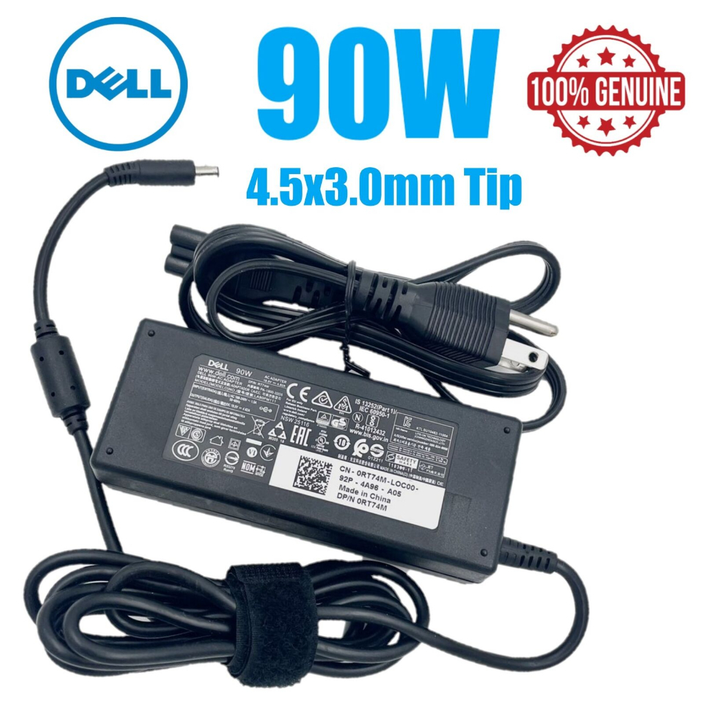 SẠC  Dell VRJN1 DA90PM111 PA-1900 RT74M 90W AC Adapter Charger 4.5x3.0mm