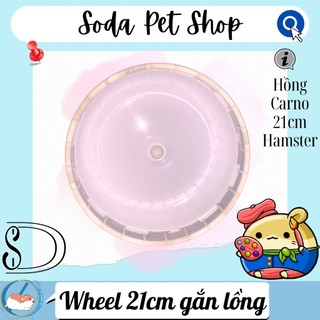 Wheel Carno 21cm Không Đế Cho Hamster