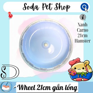 Wheel Carno 21cm Không Đế Cho Hamster