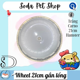 Wheel Carno 21cm Không Đế Cho Hamster