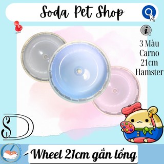 Wheel Carno 21cm Không Đế Cho Hamster