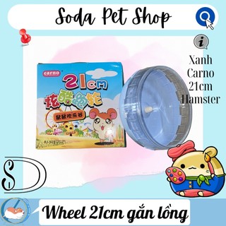 Wheel Carno 21cm Không Đế Cho Hamster