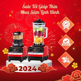 Máy xay sinh tố công nghiệp KAW-SILVER CREST 4500W, máy xay đa năng, máy - Bảo hành 12 tháng toàn quốc