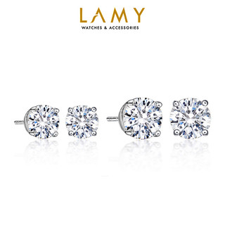 Khuyên tai tròn CDE Elegant Earrings Silver CDE3025SV - Khuyên tai bạc cao cấp