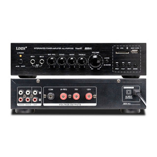 Amply Bluetooth Gunssi PA- 90BT chuyên nghiệp, Công suất đầu ra 70/110v, chuyên dùng cho loa âm trần