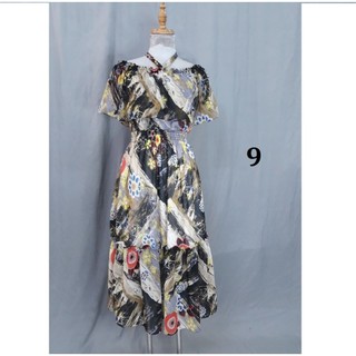 Đầm Maxi voan đuôi cá bèo ngực