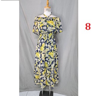 Đầm Maxi voan đuôi cá bèo ngực