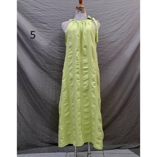 Đầm maxi suông yếm