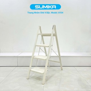 Thang ghế gia đình 4 bậc sumika a104, chiều cao 94cm