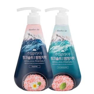  Kem đánh răng thơm miệng thảo dược Himalaya Pinksalt Hàn Quốc 285g 