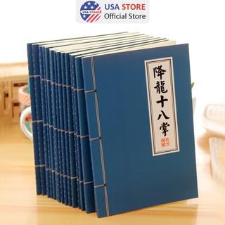 Sổ tay kiếm hiệp bí kíp võ công vở thư pháp cổ trang