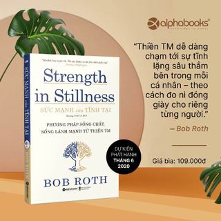Sách - Sức Mạnh Của Tĩnh Tại  Alphabooks