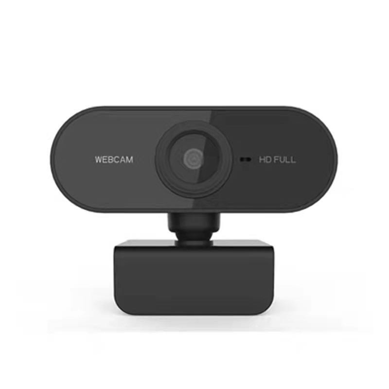 Webcam Kẹp 1080p Camera sắc nét màn hình tích hợp Mic, hỗ trợ học trực tuyến, livestream gọi điện video trên PC - W08