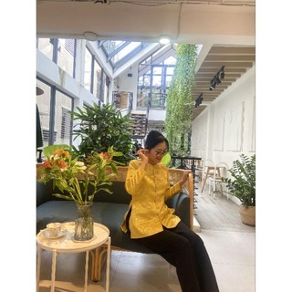 Áo bà ba gấm lụa