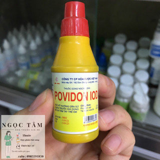 Cồn sát trùng vết thương povidon iod 20ml