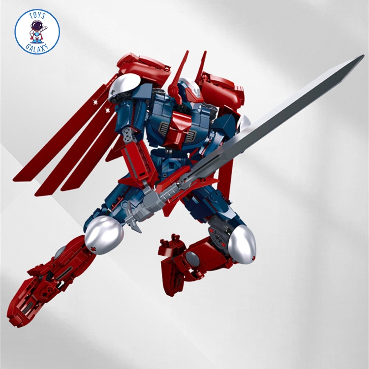 Đồ Chơi Lắp Ráp Xếp Hình Robot Mô Hình Superman - Siêu Nhân / Captain America / Saber Athena / Gipsy / Bracer B1053
