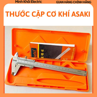 Thước cặp cơ khí inox Asaki AK-0120, AK-0119,thước kẹp cơ khí,thước kẹp inox,thước cặp inox Asaki