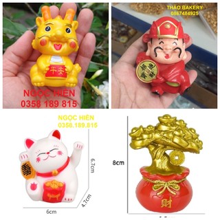Đầu rồng vàng, Mèo thần tài, ông thần tài, hũ vàng, thỏi vàng