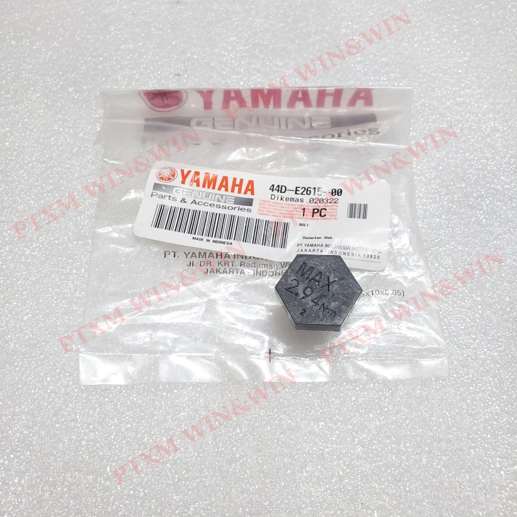 Ốc xả két nước Luvias, Nouvo 4,5,6 bằng nhựa - 44D-E2615-00