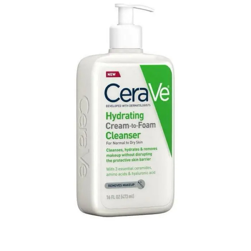 SRM sữa rửa mặt cerave hydrating cream to foam cleanser