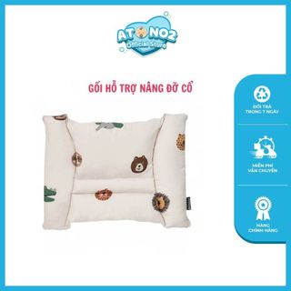 Gối ngủ cho bé thiết kế hiện đại giúp nâng đỡ bảo vệ vùng cổ cho bé từ 6 tháng, mềm mại, êm ái, Dono&Dono Hàn Quốc