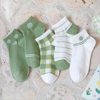 [ Rẻ vô địch ] Set 5 đôi tất bơ xinh xẻo