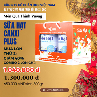 Combo món quà thịnh vượng 2024 – sữa thực vật phát triển bởi bác sĩ doc