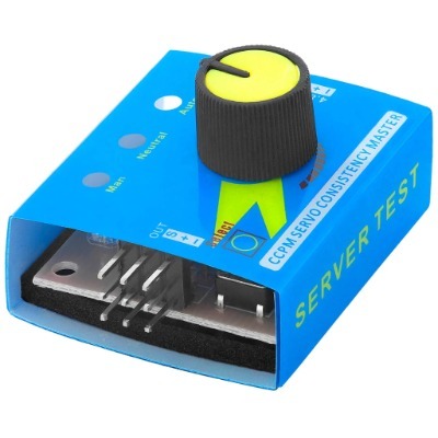 Mạch Test Động Cơ Servo (Tét Servo) Thiết Bị Kiểm Tra Tốc Độ Động Cơ RC Servo Esc 3 kênh