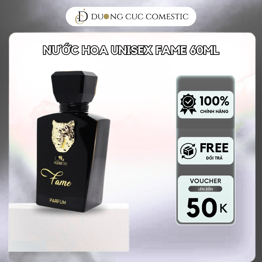 Nước hoa Unisex Fame Hương Thị cho nam nữ lưu hương lâu 60ml HT09