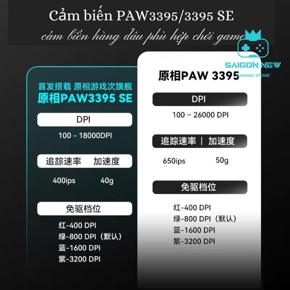 Chuột không dây VGN VXE R1 SE - SE plus - PROMAX - Chuột gaming dùng cho PC, laptop, Ipad | BigBuy360 - bigbuy360.vn