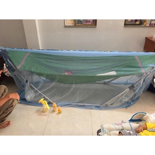 Mùng Nôi, Màn Chụp Võng Tránh Muỗi Cho Bé Loại To Đẹp