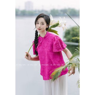 TUBYCATU | Mẫu Tết 2025 Áo lụa Diệu Thanh