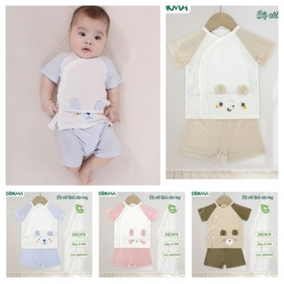 Bộ cộc tay cài lệch sơ sinh Judoby, Dokma 1-9M DB1978