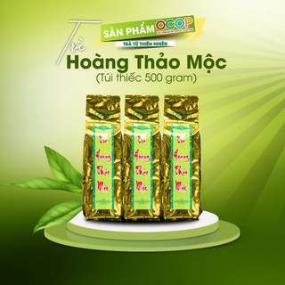  2 Gói trà Hoàng Thảo Mộc 500G -Tặng 1 GÓI 200G 