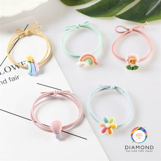 Dây cột tóc hoạt hình ngộ nghĩnh 2 diamond ct27