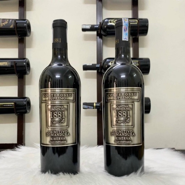 Vang Ý 1881 Primitivo di Manduria 750ml