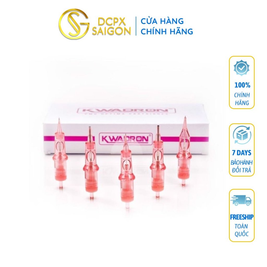Kim Pen Kwadron Hồng PMU Optima ( hộp/20kim )