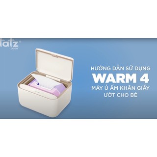 Máy ủ ấm Khăn Giấy ướt Cho Bé Warm 4 Fatz Baby – FB7010SL