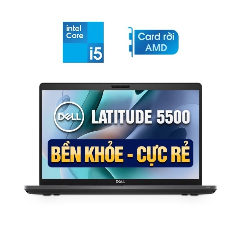 Laptop Cũ Dell Latitude 5500 - Intel Core i5