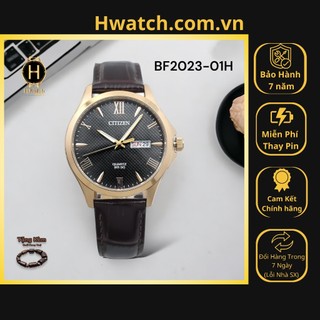 Đồng hồ nam citizen bf2023-01h pin dây da