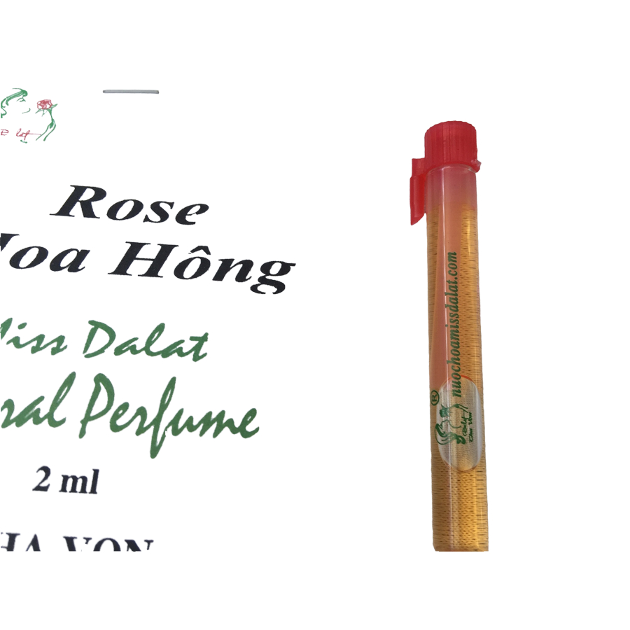 Nước hoa Rose tupe 2 ml
