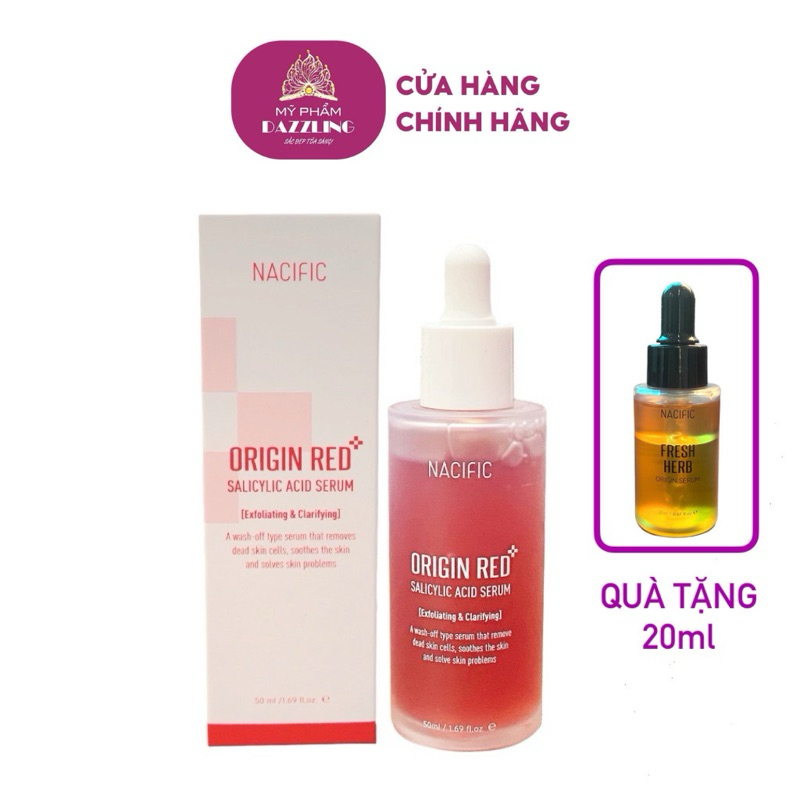 Tinh Chất Tẩy Tế Bào Chết Peel Da Dịu Nhẹ Nacific Origin Red Salicylic Acid Serum